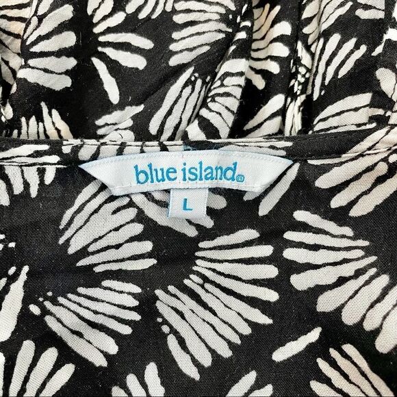 Blue Island Abstract Cardigan - Picture 9 of 12